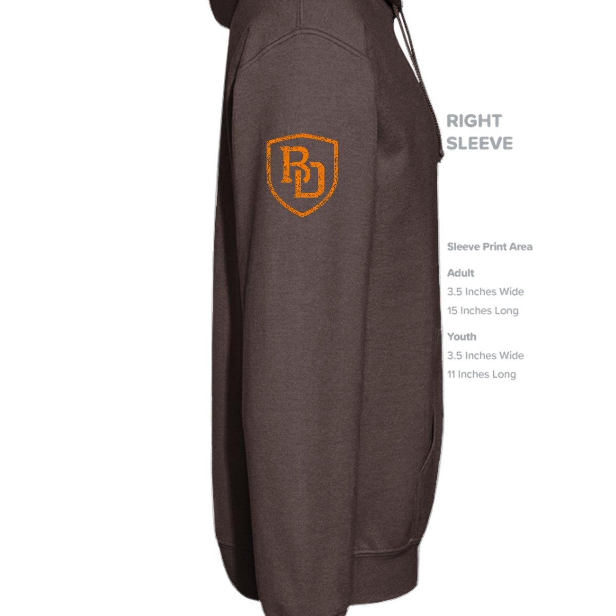 Dark Chocolate Brown - PC78H - SLEEVE_RIGHT