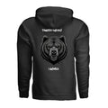 Grizzly Protector Hoodie — Black — back view
