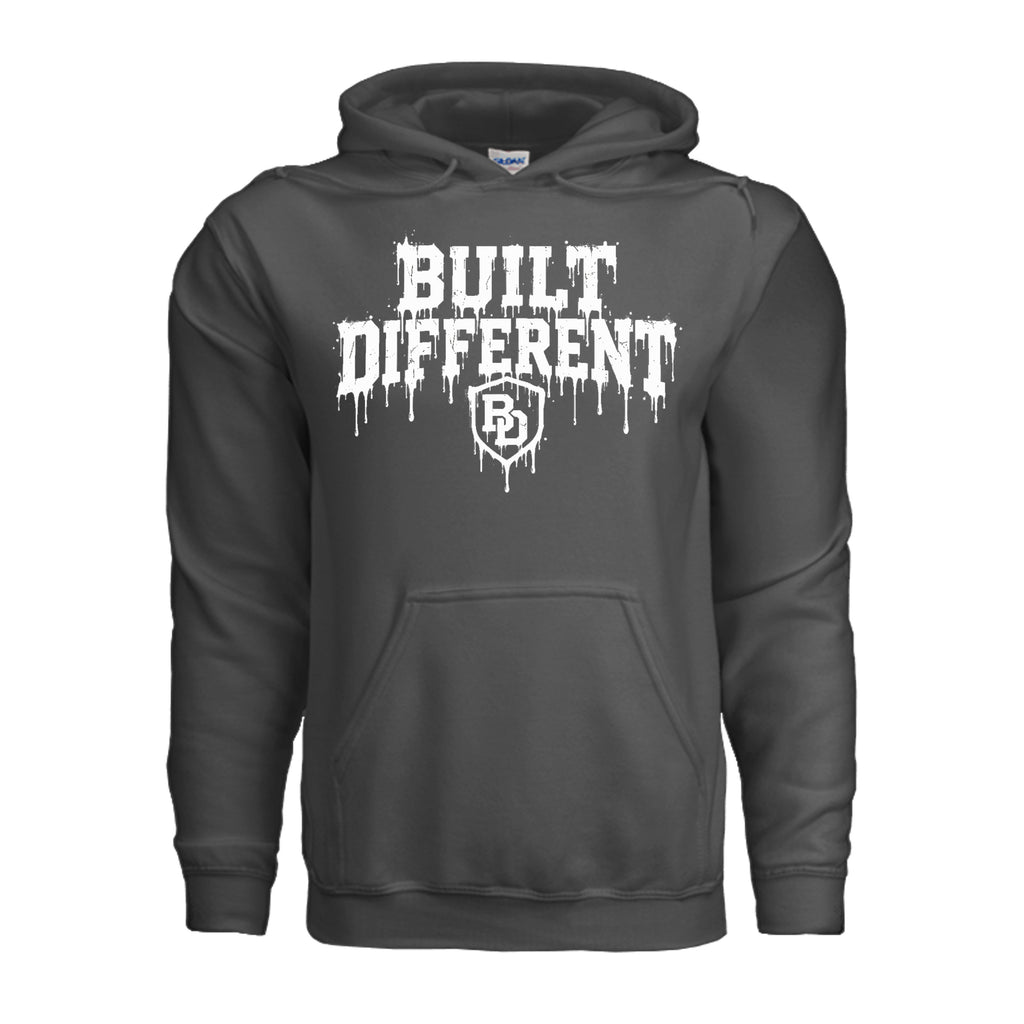 Grizzly Protector Hoodie — Charcoal — front view